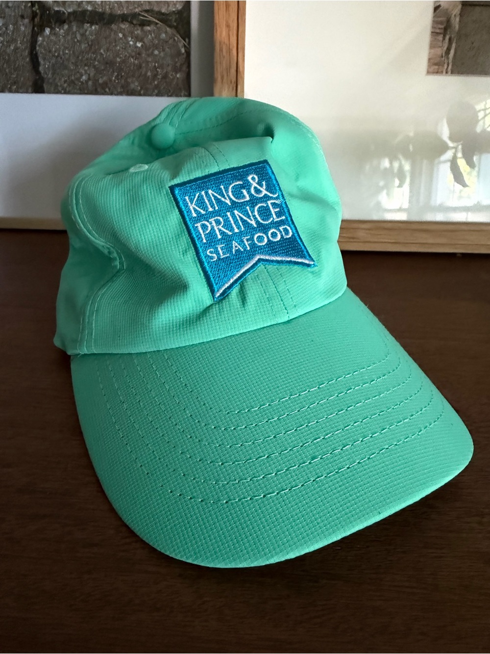 King & Prince Seafood Light Green Hat - Imperial